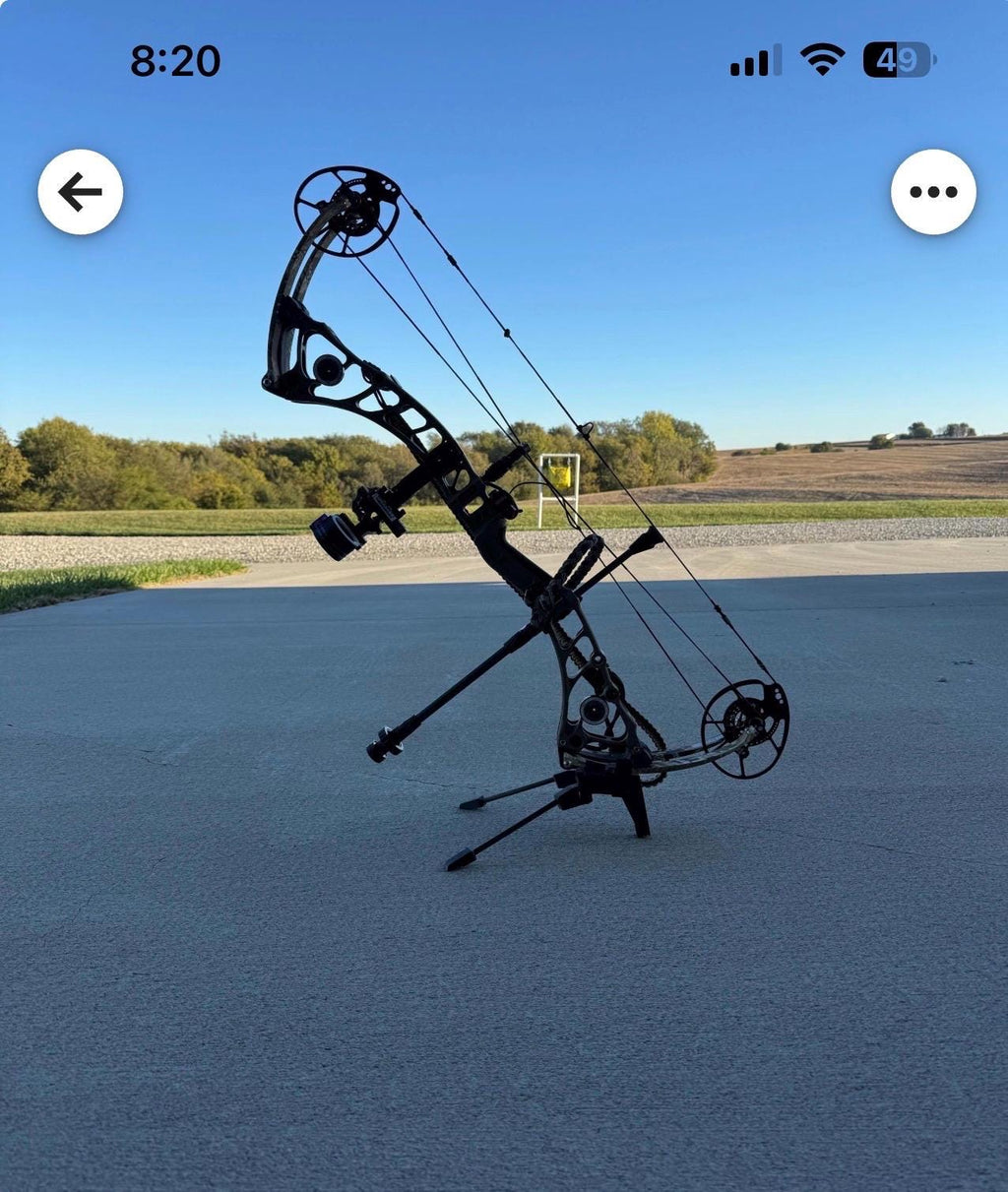 Bowtech Bow stand. V3
